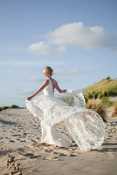 After wedding shoot op locatie met ruimte voor avontuur