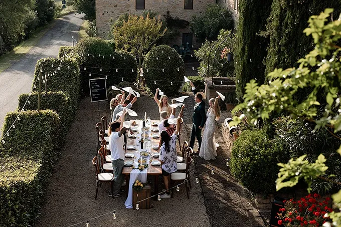 Meerdaagse bruiloft professioneel vastgelegd van welcome dinner tot trouwdag